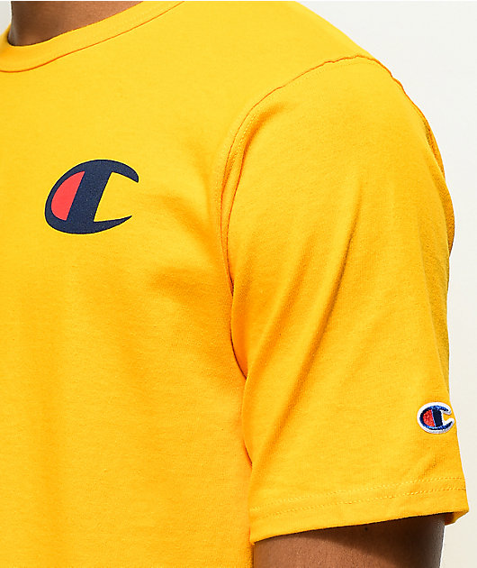 Champion Heritage Patriotic C Gold T-Shirt