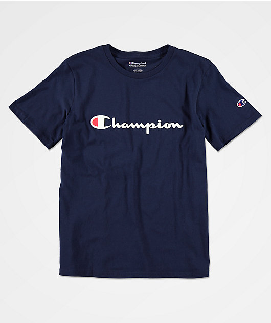 Camiseta azul marino clearance