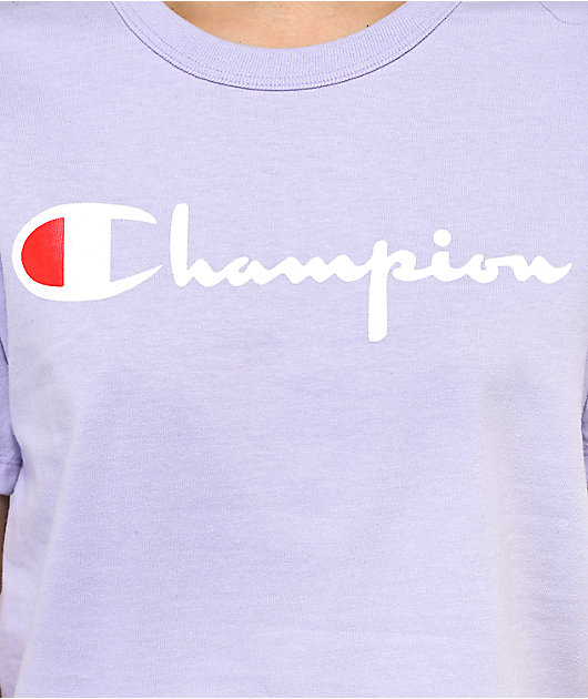 Champion Heritage camiseta lila