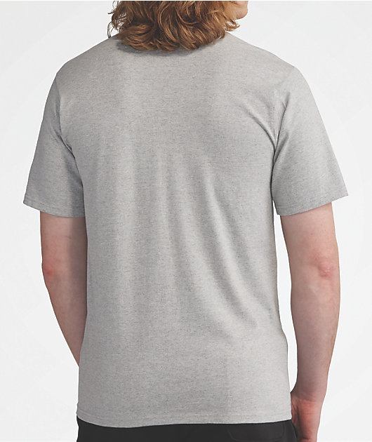 Champion Hoodie Camiseta gris gráfica