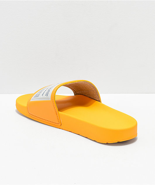 yellow champion flip flops