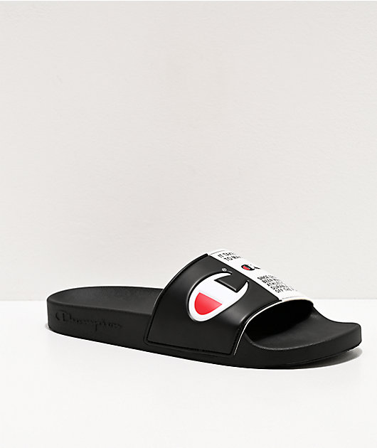 champion white sandals