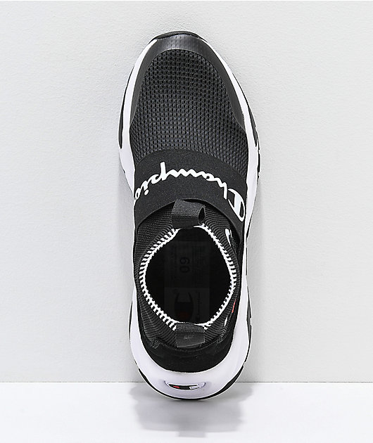 Champion Men s Rally Pro Black White Shoes Zumiez