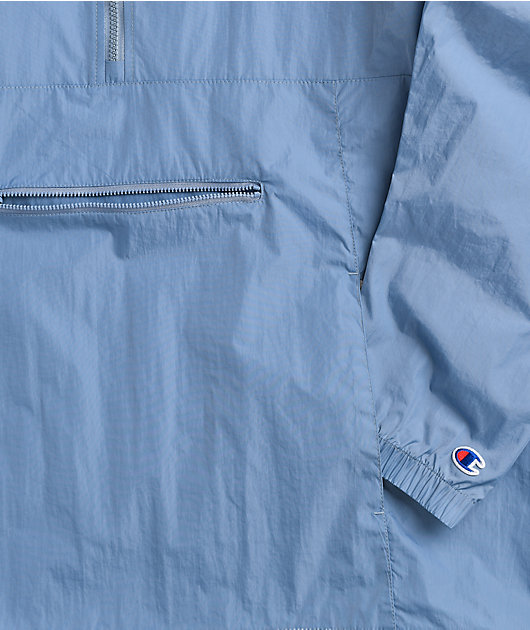 light blue champion jacket