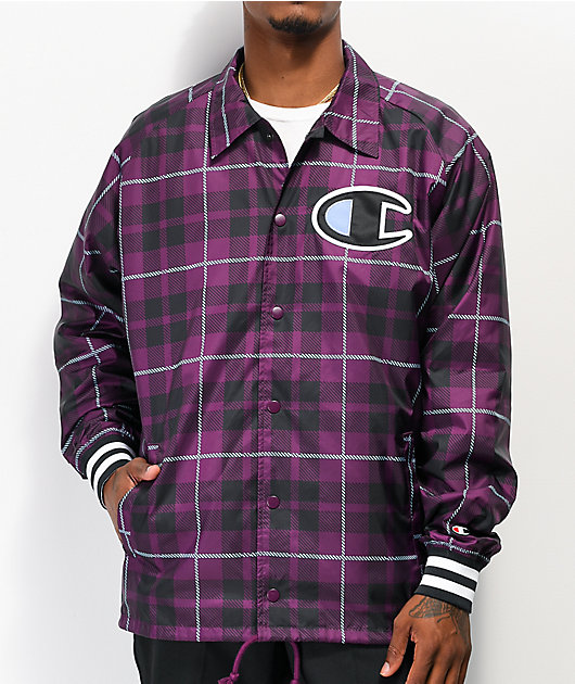 champion plaid jacket