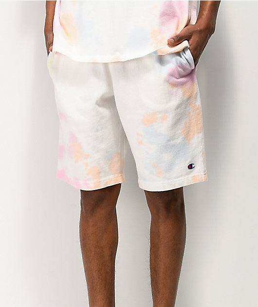 Champion Rainbow Cloud Dye Sweat Shorts