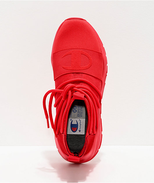 champion rally hype mid scarlet shoes