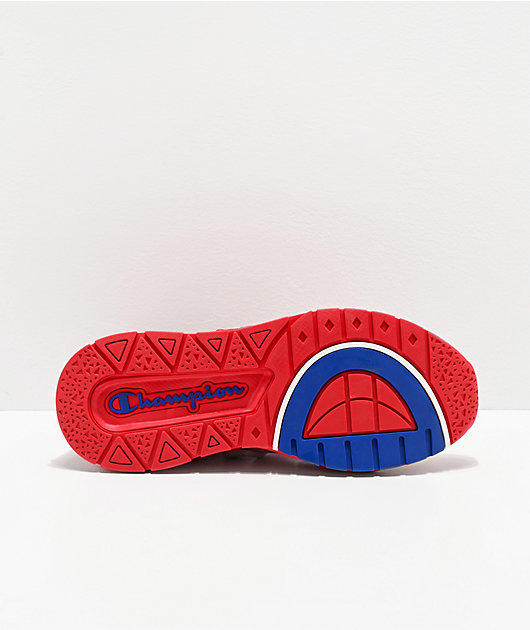 champion rally hype mid scarlet shoes