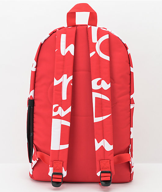 Champion Red Supercize All Over Print Backpack