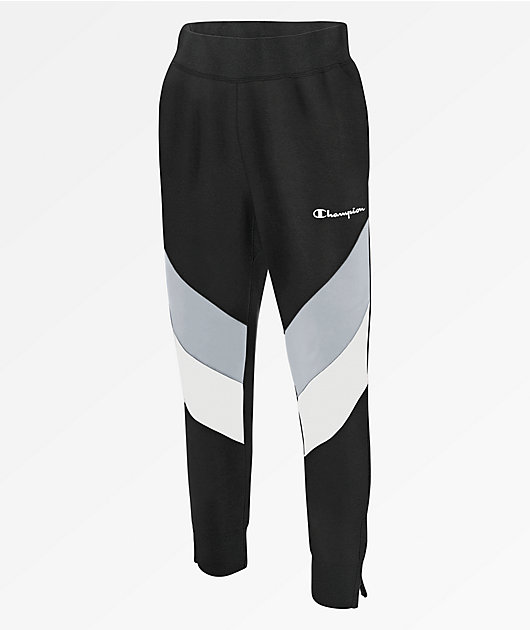 Champion Reverse Weave Colorblock Black