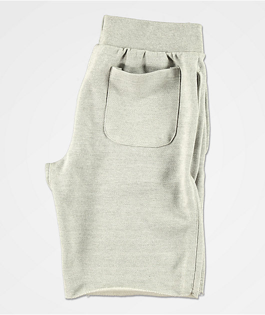 champion grey sweat shorts