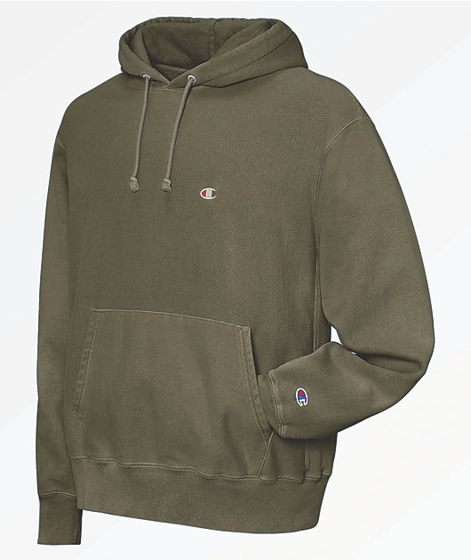 champion pigment dyed hoodie