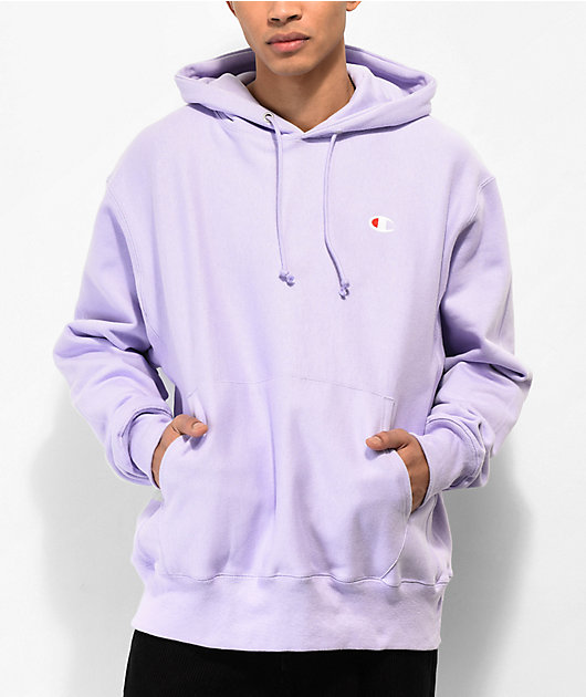 Champion Reverse Weave Small C Lavender Hoodie, Champion Sweater Pinterest  Quito