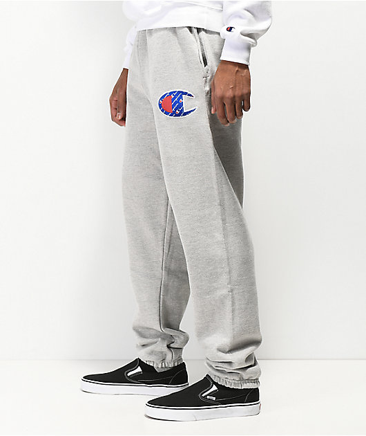 champion colorblock crewneck