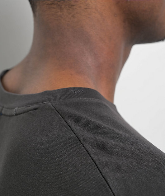 Champion Riggins Drop Shoulder Black Wash T-Shirt | Zumiez
