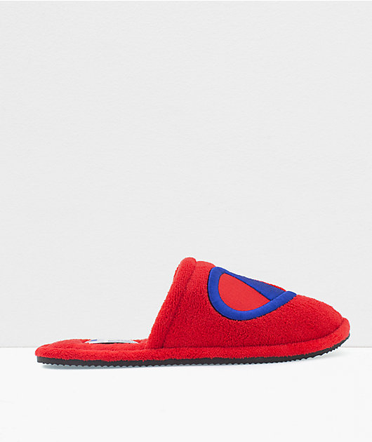 Champion Sleepover Scarlet Red Slippers