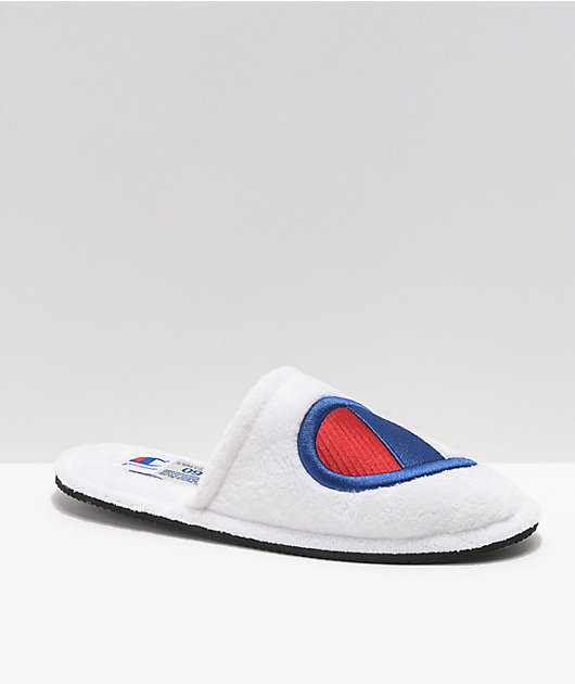 Champion Sleepover White Slippers Zumiez