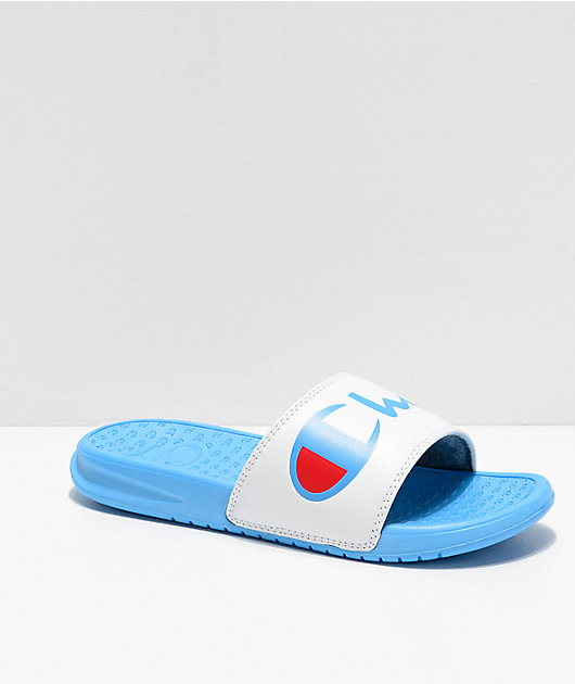 Active Blue Slide Sandals | Zumiez