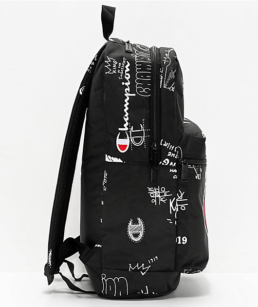 champion supercize 2.0 red and white backpack