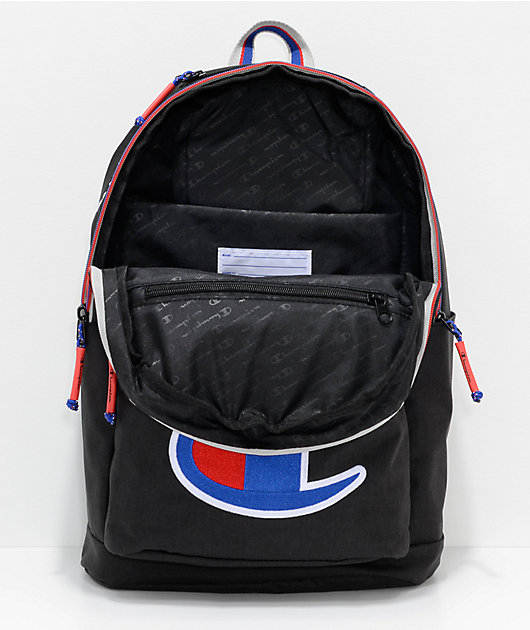champion supercize black backpack