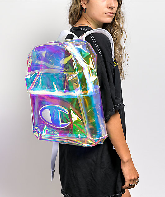 champion iridescent backpack