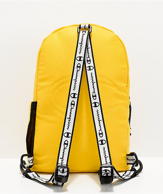 champion backpack mens yellow