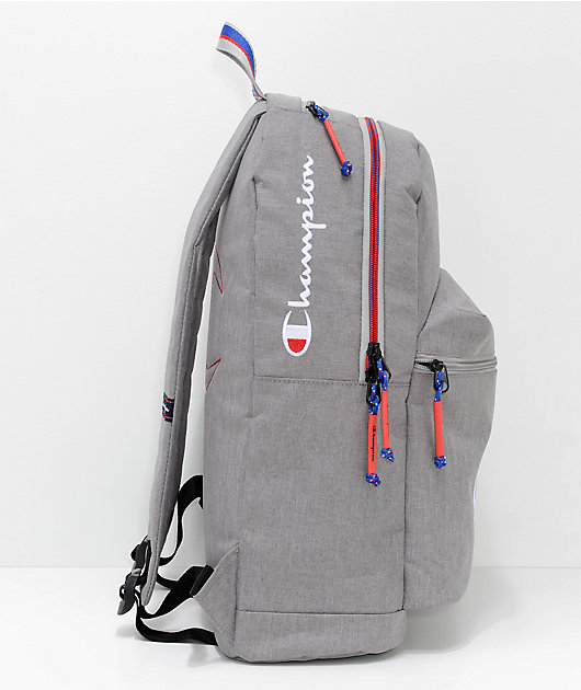 champion supercize grey backpack