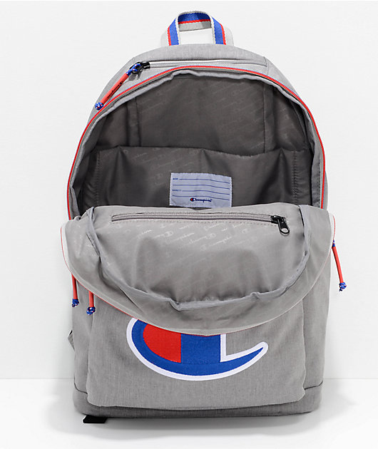 champion supercize grey backpack