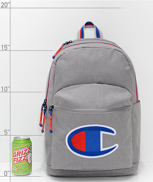champion supercize grey backpack