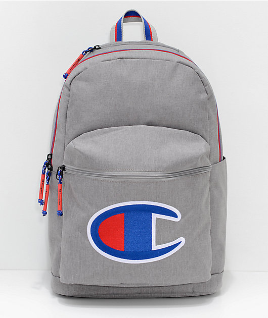 champion supercize grey backpack