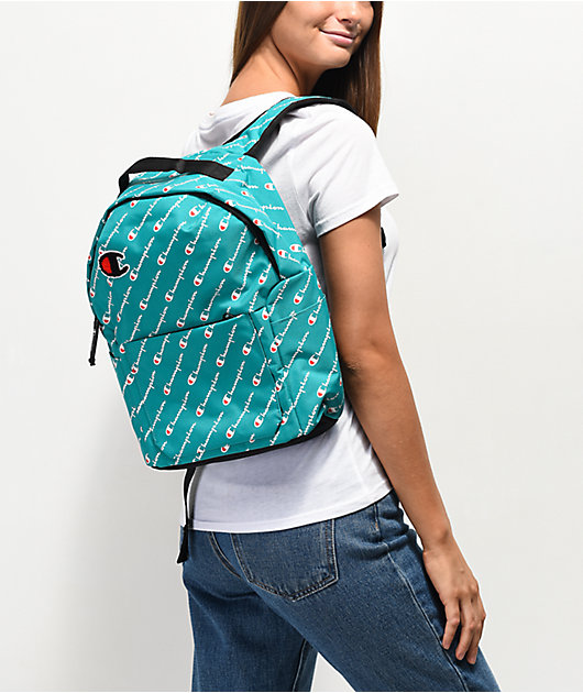 teal champion backpack