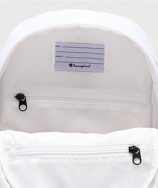 Champion Supercize White Mini Backpack
