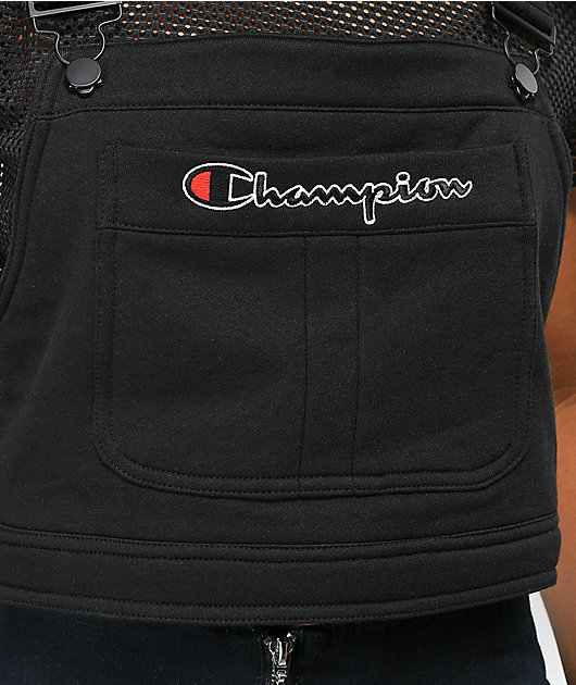 champion superfleece overall crop top