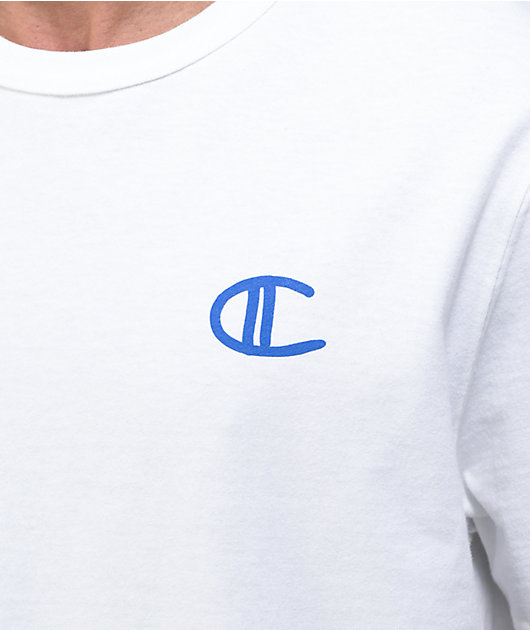 Champion Tic Tac Toe Graphics White T-Shirt