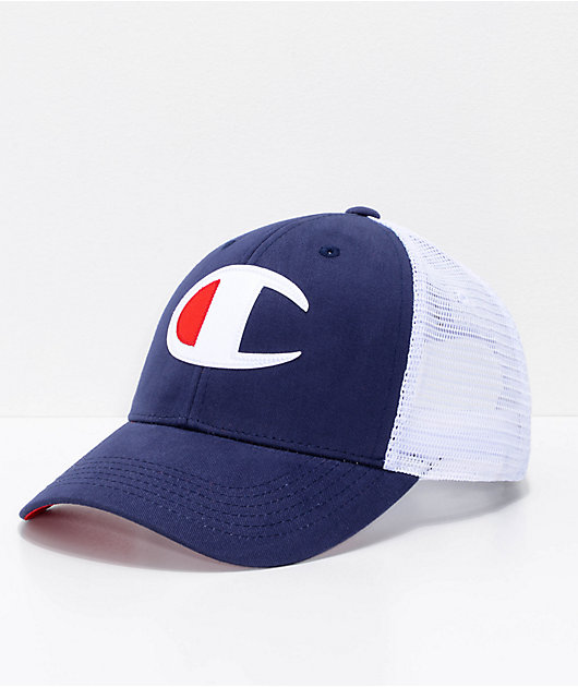 navy champion hat