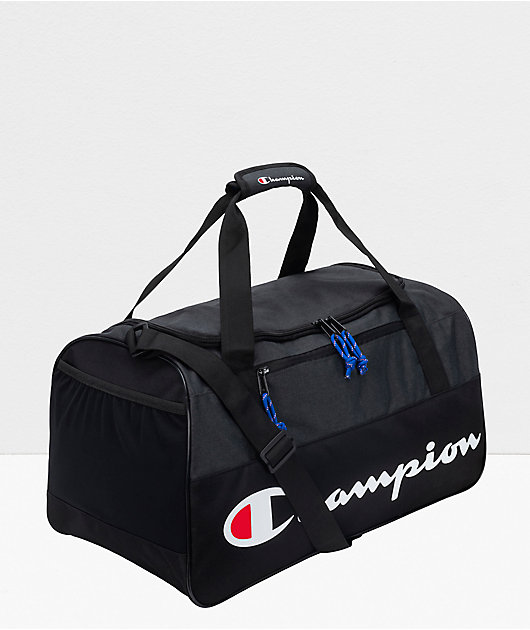 Champion Utility Black Duffel Bag