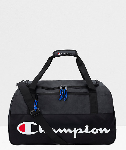 Champion Utility Black Duffel Bag