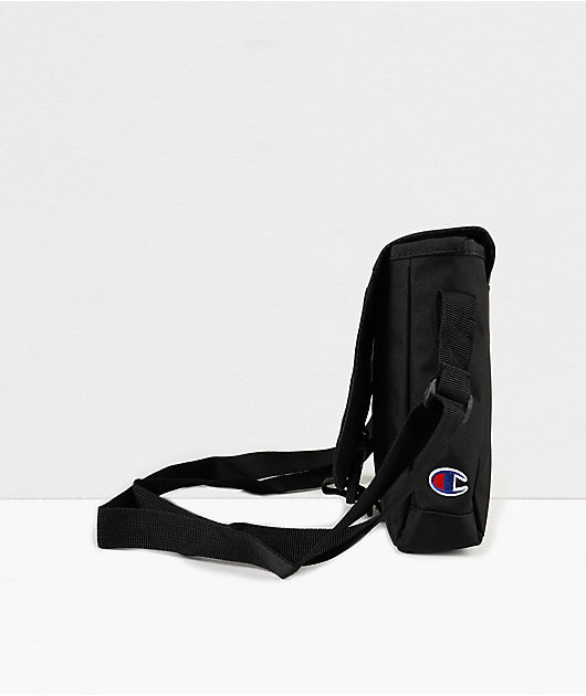 Champion Varsity Black Crossbody Bag