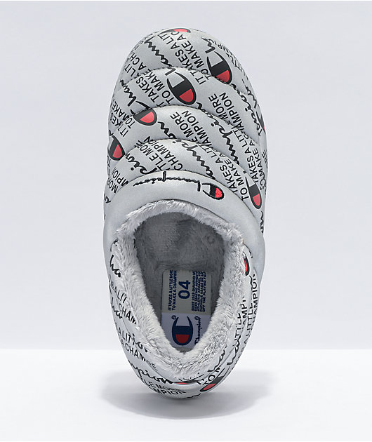 Champion varsity reflective outlet slipper