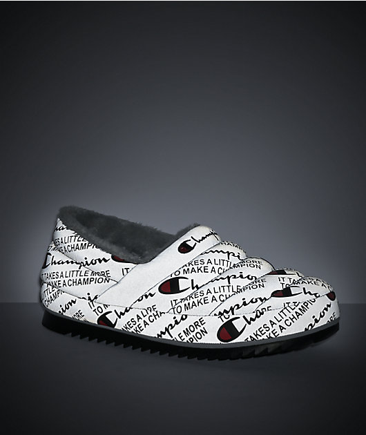 Champion varsity reflective slipper new arrivals