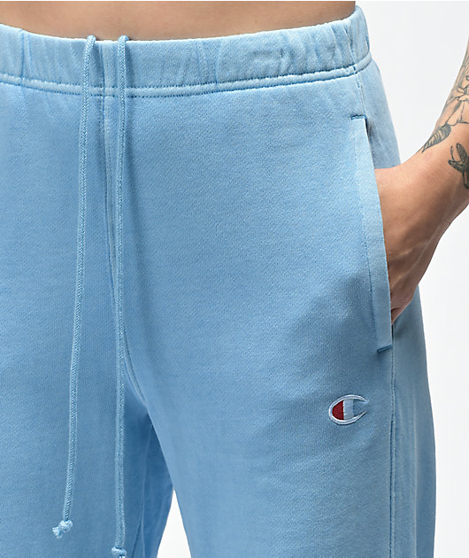 teal champion sweatpants