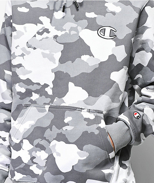 camo hoodie champion