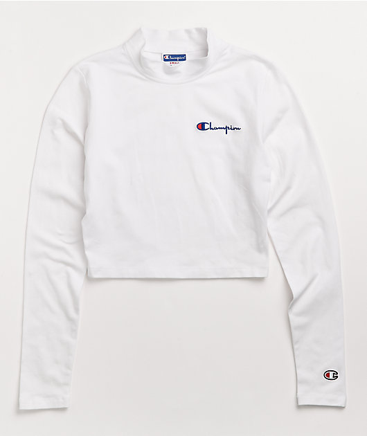 champion cropped long sleeve