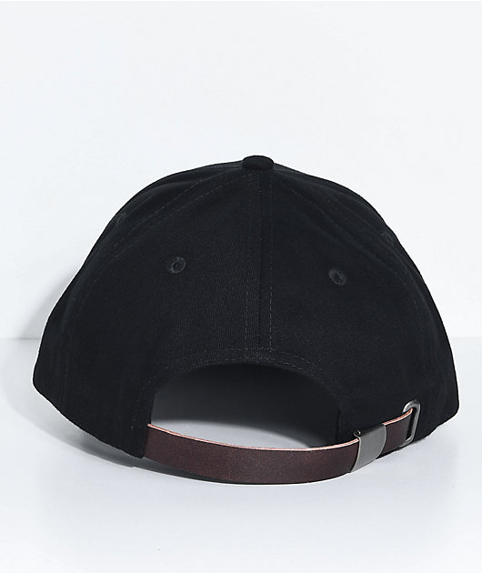 Champion gorra de sarga negra con bordado