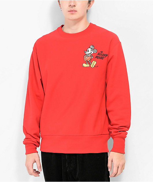 Vintage Disney x Champion Men’s Crewneck hotsell Medium Red Reverse Weave Minnie Mouse