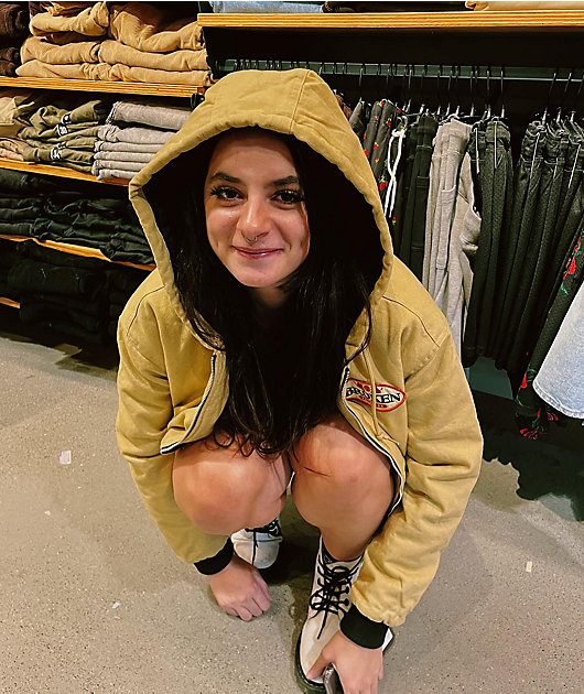 Chaqueta de gasolinera Louisa Beige Promesas rotas 