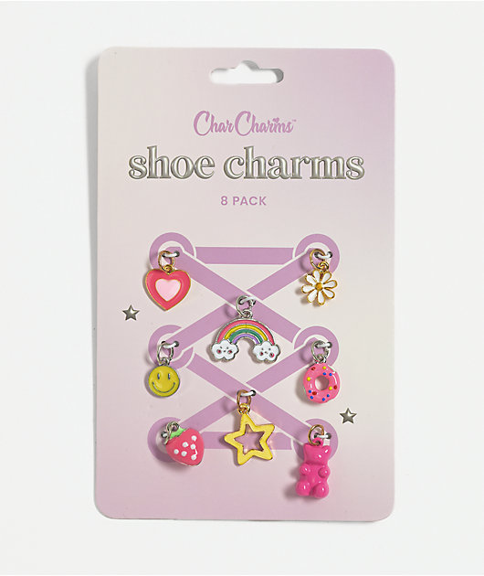 CharCharms Good Vibes 8 Pack Shoe Charms