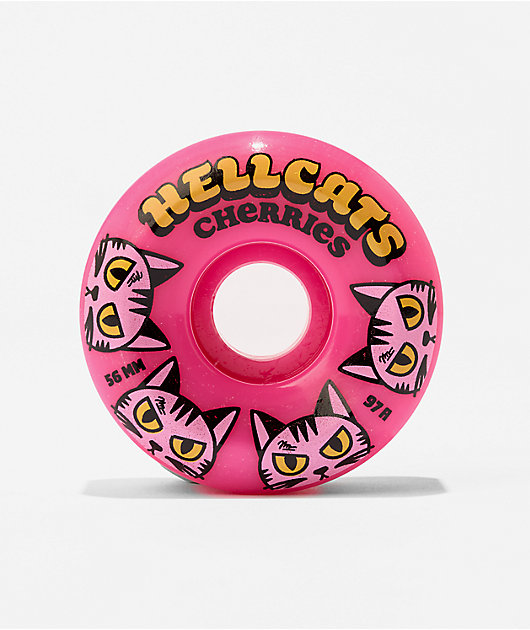 Cherries Hellcats 56mm 97a Pink Skateboard Wheels | Zumiez