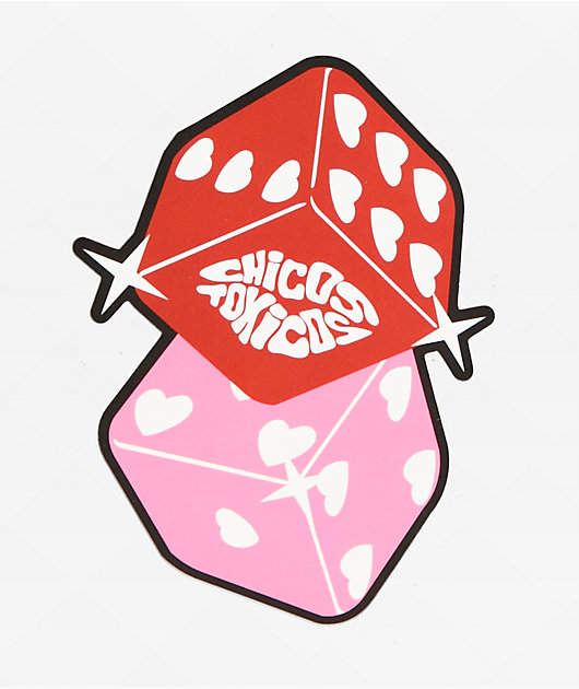 Chicos Toxicos Dice Sticker