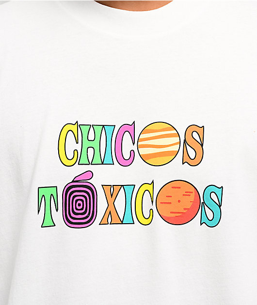 Chicos Toxicos Wish You Were My Toxica White T-Shirt